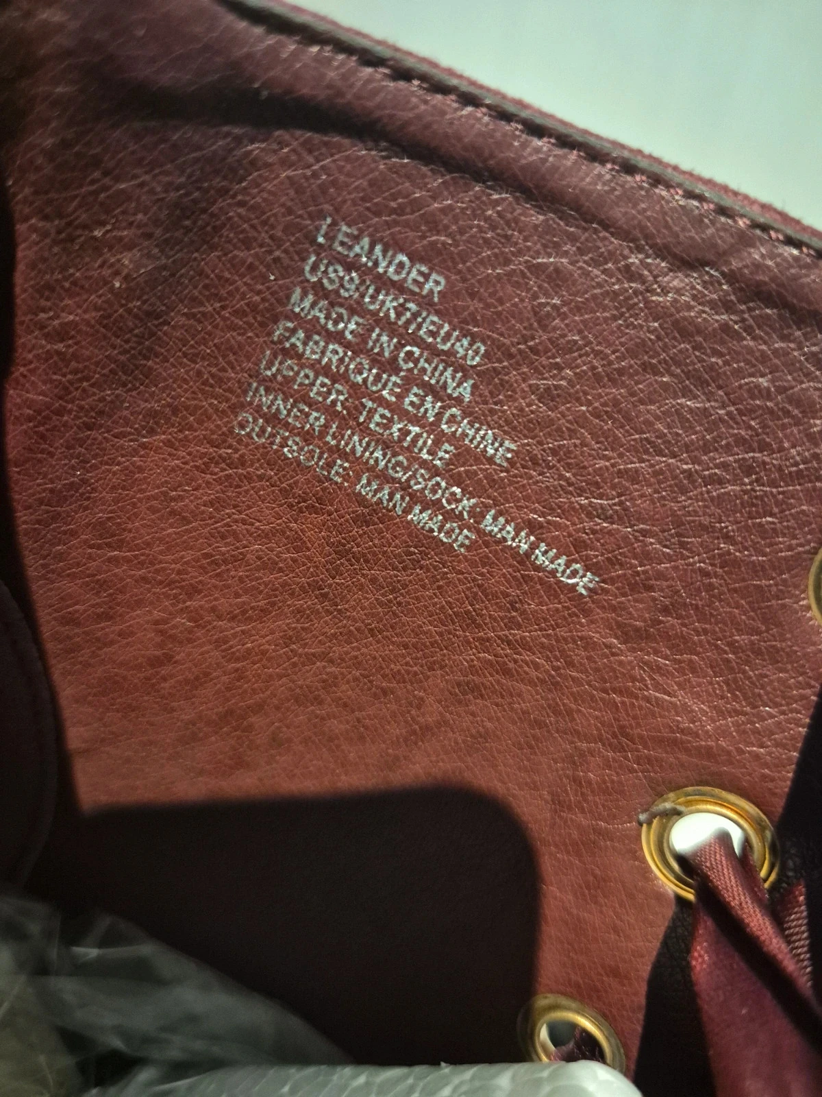Burgundy ankle boots – photo 10